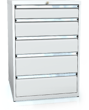 Drawer cabinet 1018 x 710 x 750 - 5x drawers